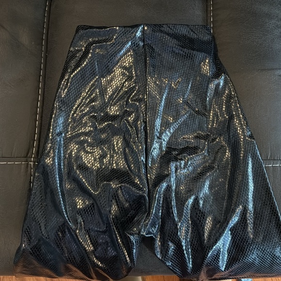 Commando Navy Skake Leggings Size Small - Picture 6 of 6